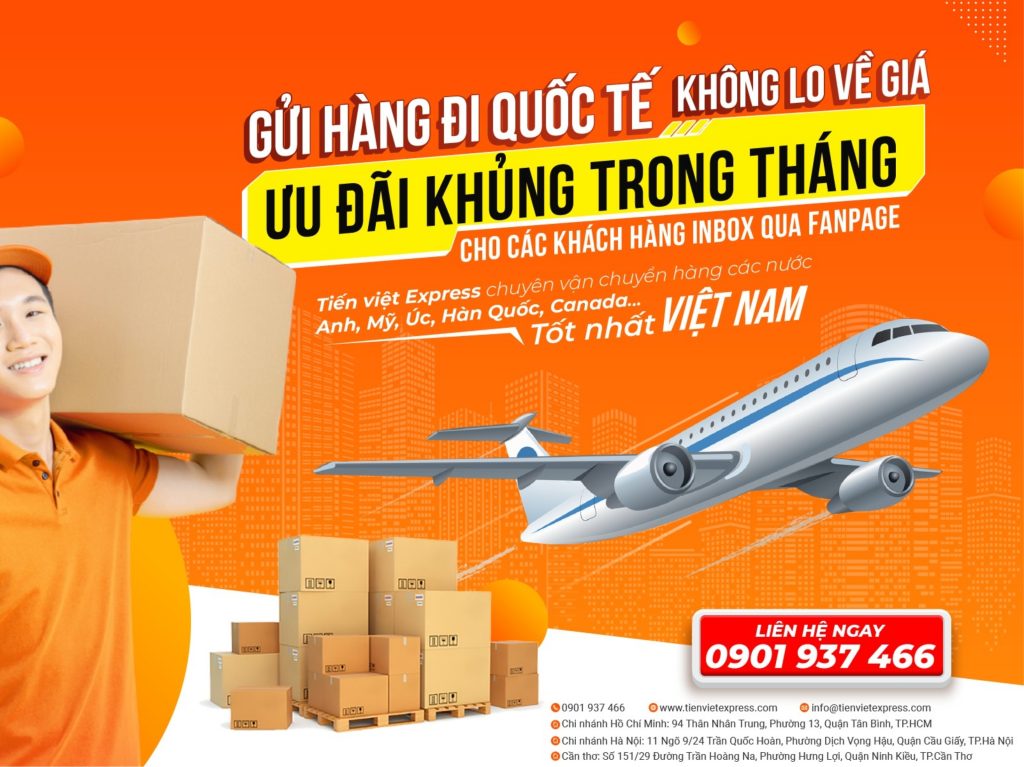 Dịch vụ gửi mỹ phẩm đi Mỹ giá rẻ tại Tiến Việt Express Dịch vụ gửi mỹ phẩm đi Mỹ giá rẻ tại Tiến Việt Express