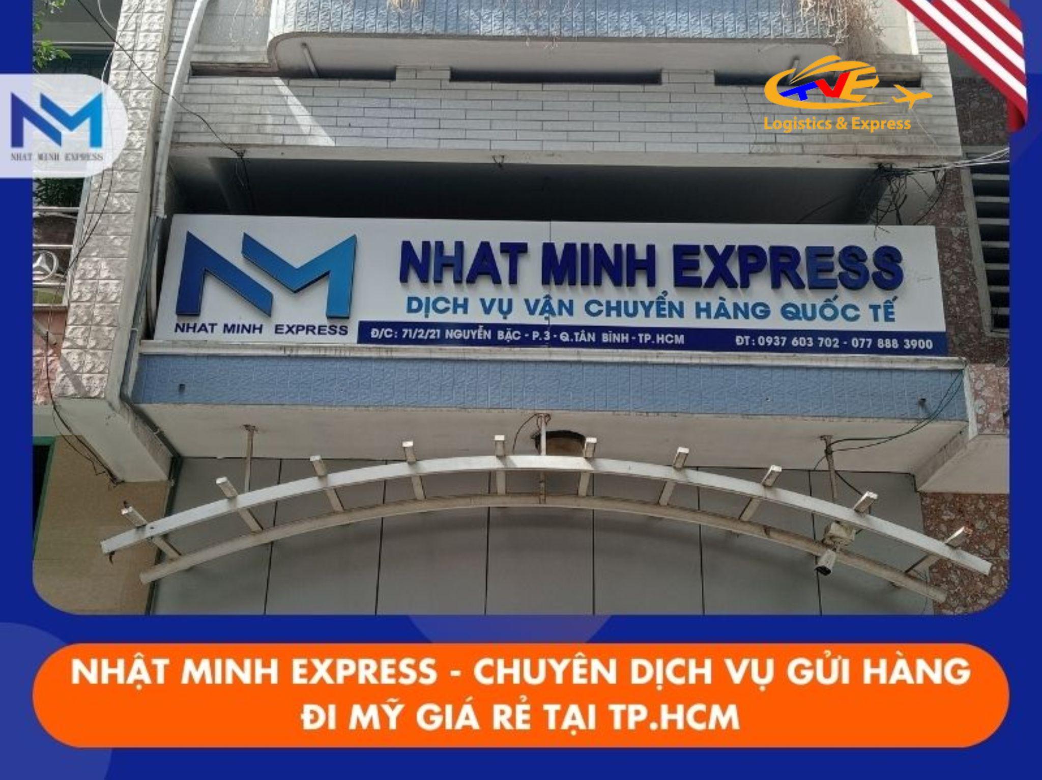 Nhật Minh Express - Sự lựa chọn gửi hàng đi Mỹ uy tín.