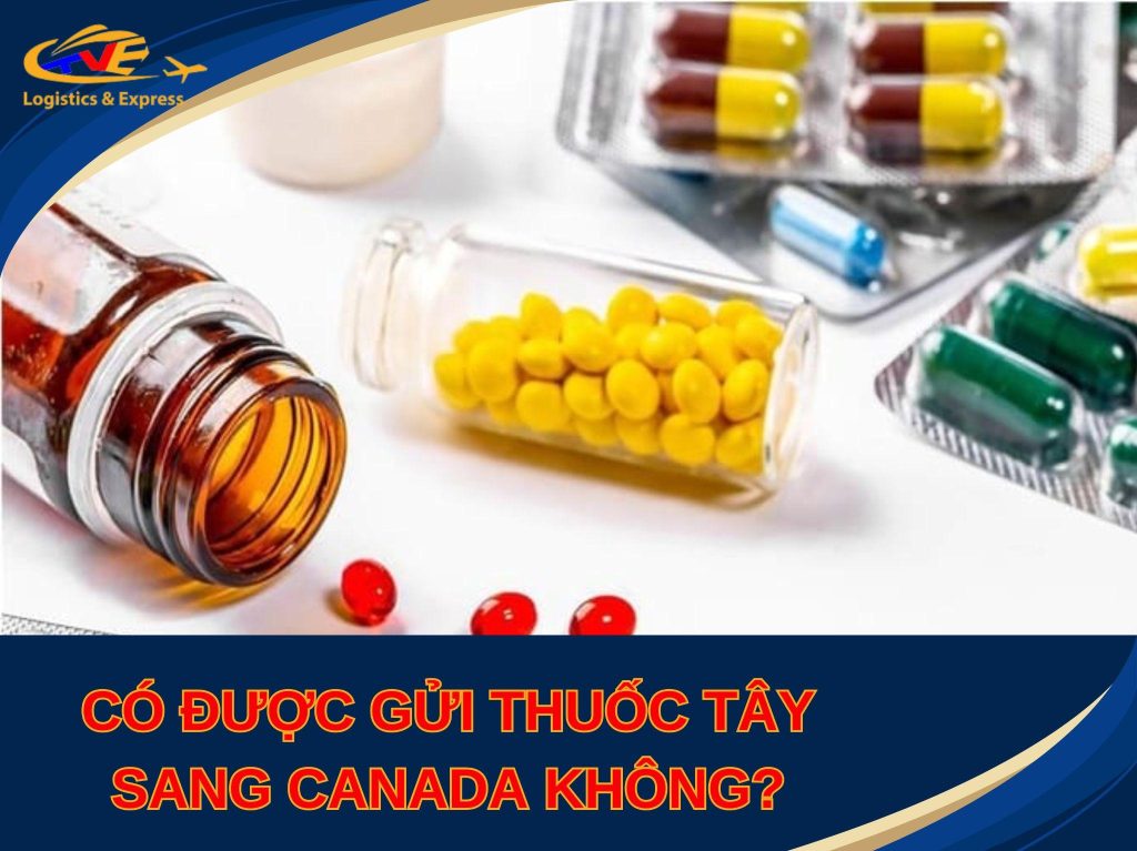 Dịch vụ gửi thuốc tây đi Canada tại Tiến Việt Express