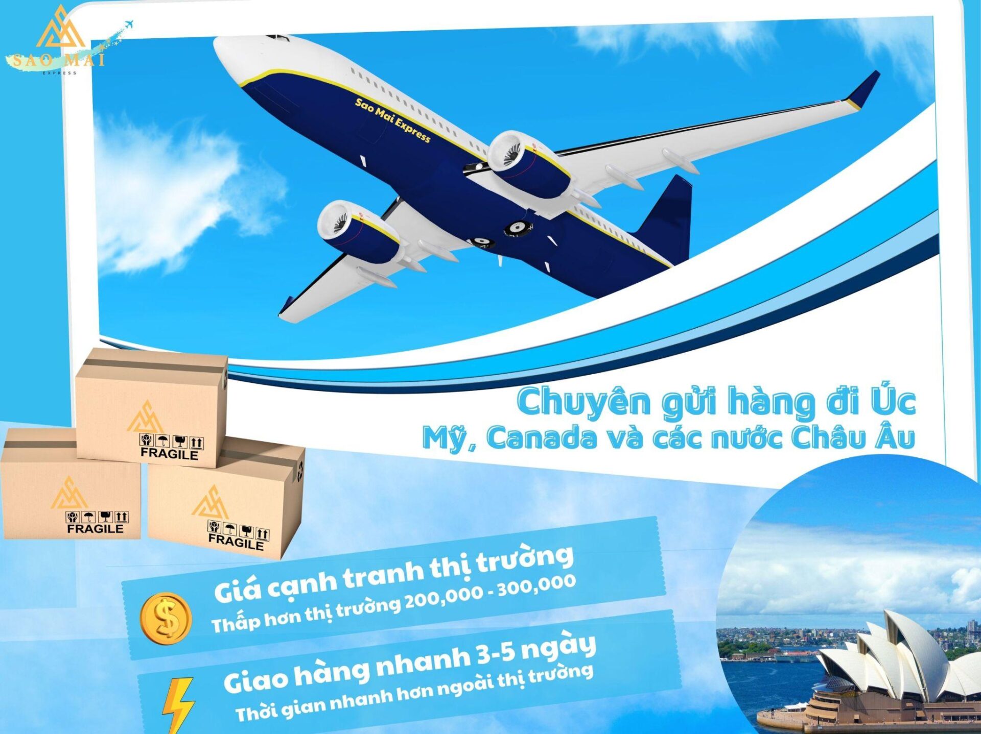 TOP 5 địa chỉ gửi hàng đi Mỹ tại quận 1 có uy tín và chất lượng hàng đầu