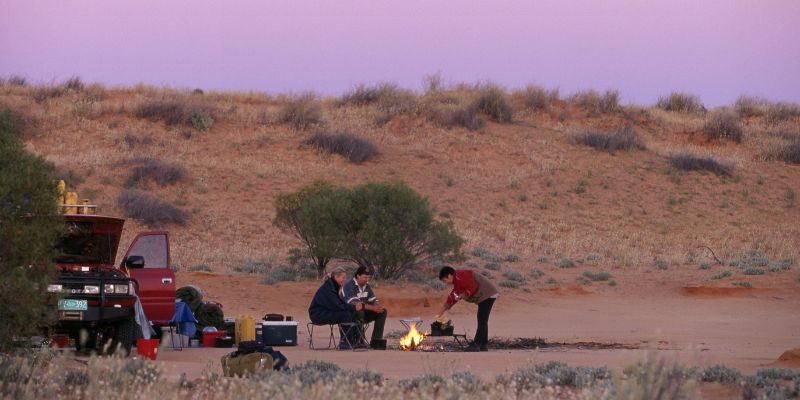 Bản Đồ Nước Australia - Vùng Địa Lý Đa Dạng, Đặc Sắc Sa mạc Simpson Desert rộng lớn